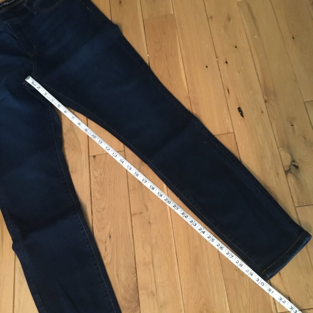 Denver Hayes Mid Rise Blue Jeggings Size 16x32 Stretch - Picture 11 of 12